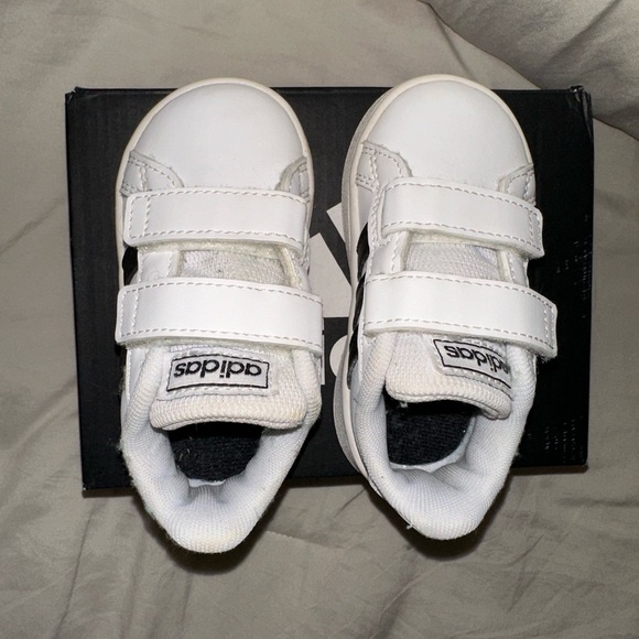 **LIKE NEW** Toddler Adidas Shoes - Picture 3 of 4